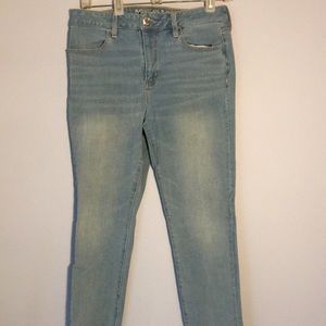American Eagle High Rise Jeggings / Jeans 10 Short